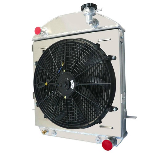Row radiator shroud fan - row, for