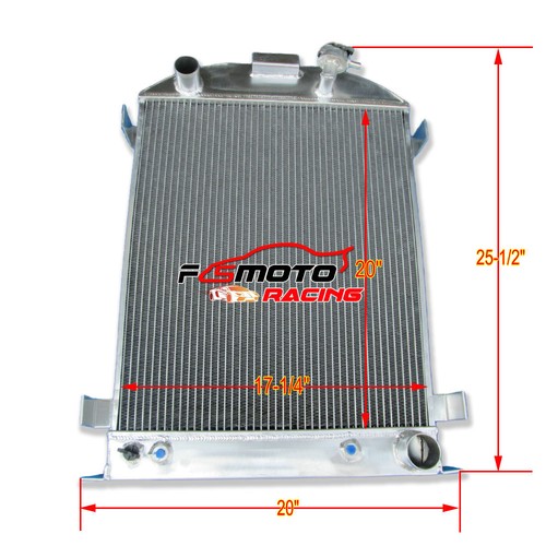 Aluminum radiator for 1932 - aluminum,